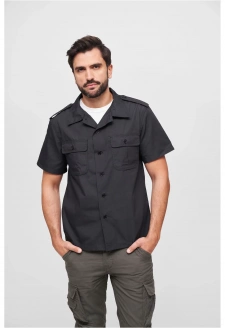 US Shirt Ripstop shortsleeve black