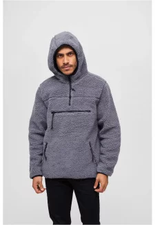 Teddyfleece Worker Pullover anthracite