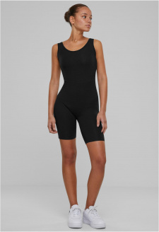 Ladies Organic Stretch Jersey Jumpsuit black