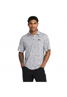 UA Playoff 3.0 Printed Polo-WHT