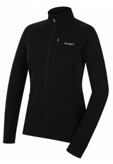 Dámská mikina z merino vlny Husky Alou L black