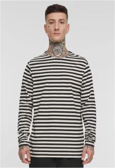 Regular Stripe LS whitesand/black