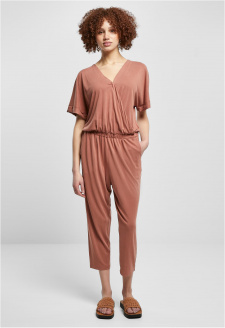 Ladies Modal Jumpsuit terracotta