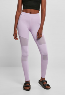 Ladies Tech Mesh Leggings lilac