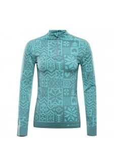 Dámské funkční prádlo - triko ALPINE PRO SEAMA teal