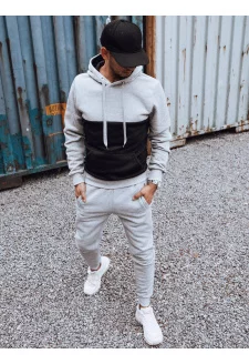 Dres męski szaro-czarny Dstreet AX0777