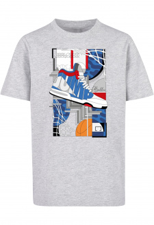 Kids Sneaker Collage Tee heather grey