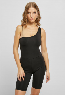 Ladies Recycled Cycle Jumpsuit black