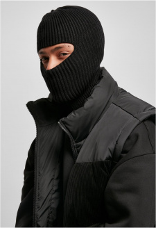 Knitted Balaclava black