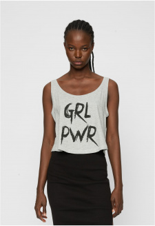 Ladies GRL PWR Tank heather grey