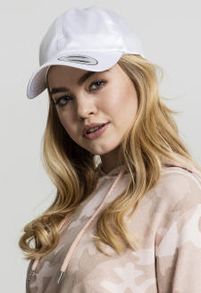 Low Profile Satin Cap white