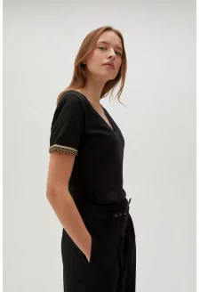 WOMEN'S T-SHIRT Z-TS-4540 BLACK