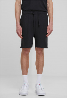 Waffle Sweat Shorts black