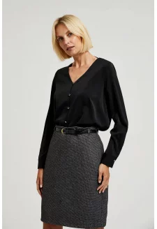 WOMEN'S SHIRT Z-KO-4508 BLACK