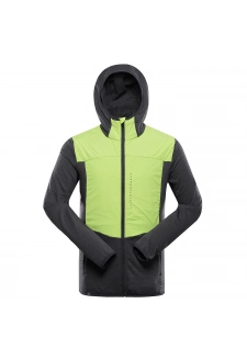 Pánská ultralehká mikina ALPINE PRO ZOLL acid lime