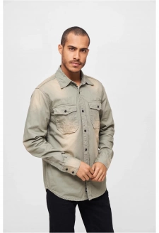 Hardee Denim Shirt olive grey