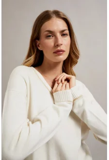 WOMEN'S SWEATER Z-SW-4518 OFF WHITE