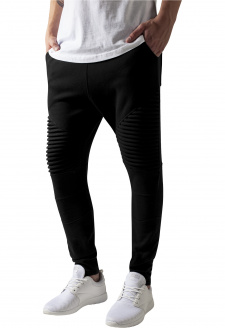 Pleat Sweatpants black