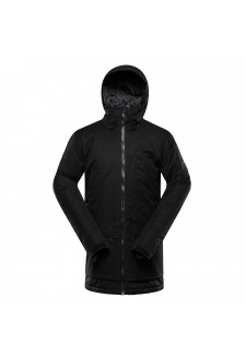 Pánská lyžařská bunda s membránou ptx snow ALPINE PRO GARG black