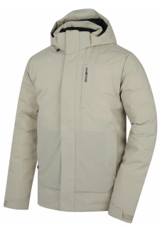 Pánská hardshellová bunda Husky Nurme M beige