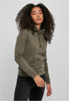 Ladies Organic Hoody olive