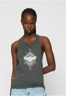 Ladies Moth Tee charcoal