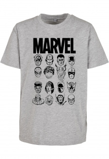 Marvel Crew Kids Tee heather grey