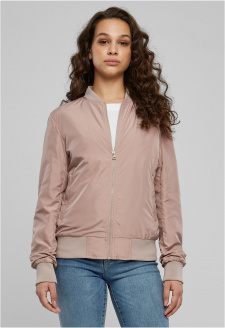 Ladies Light Bomber Jacket duskrose