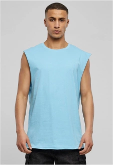 Open Edge Sleeveless Tee balticblue