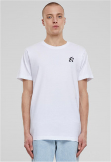 Dice Fire EMB Tee white