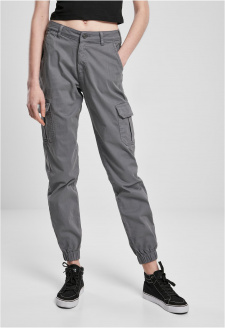 Ladies High Waist Cargo Pants lightshadow