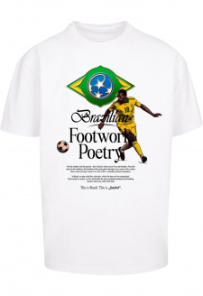 Footwork Poetry Oversize Tee white