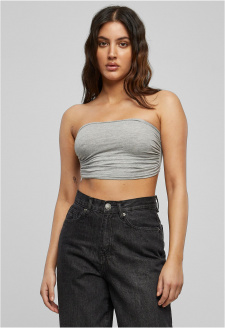 Ladies Bandeau Top grey