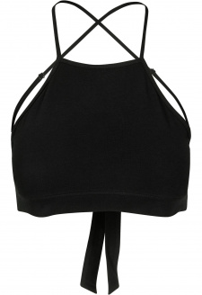 Ladies Triangle Top black