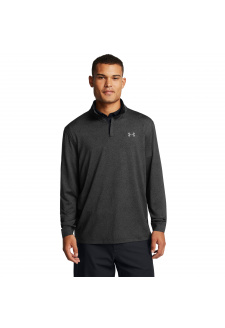 UA Playoff Printed 1/4 Zip-BLK