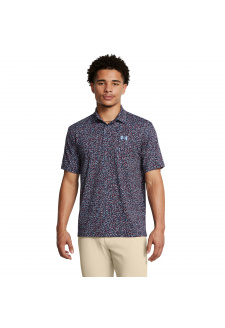 UA Playoff 3.0 Printed Polo-BLU