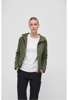 Ladies Windbreaker Frontzip olive