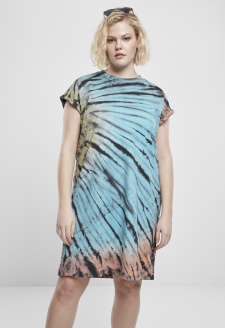 Ladies Tie Dye Dress black