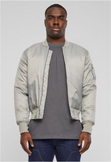 Basic Bomber Jacket h.grey