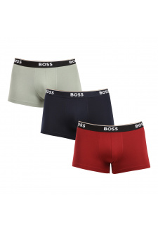 3PACK pánské boxerky BOSS vícebarevné