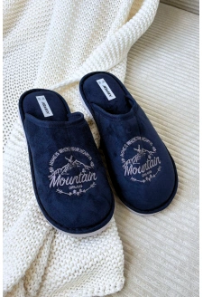 Męskie Kapcie Granatowe Tiranne