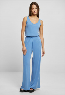 Ladies Long Sleevless Modal Jumpsuit horizonblue