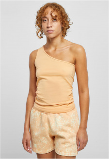 Ladies Asymmetric Top paleorange