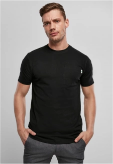 Organic Cotton Basic Pocket Tee black