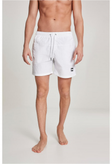 Block Swim Shorts white