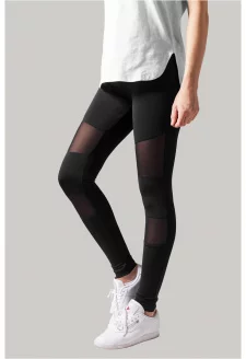 Ladies Tech Mesh Leggings black