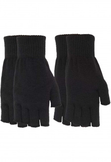 Half Finger Gloves 2-Pack black