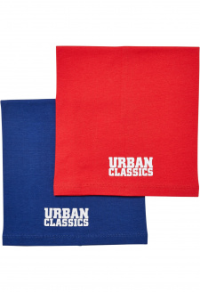 Logo Tube Scarf Kids 2-Pack blue/red