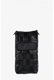 Lakierowana Torebka Saszetka Big Star OO574144 Czarna