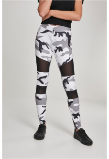 Ladies Camo Tech Mesh Leggings snowcamo